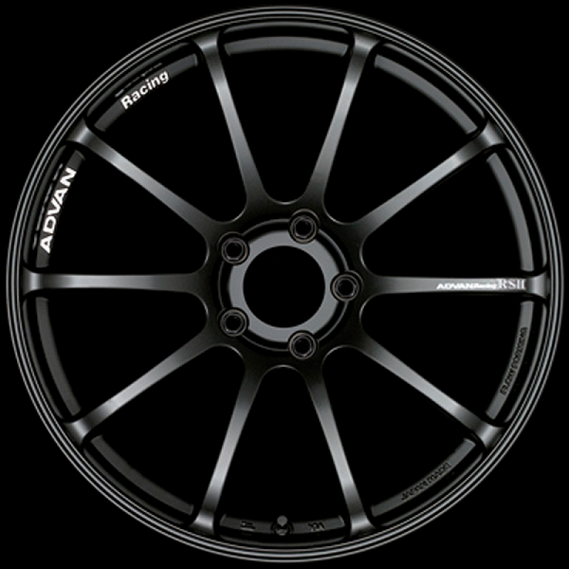 Advan Advan RSII 17x9.0 / +29 Offset / 5x98 / 58mm Bore / Semi Gloss Black (YAP7I29TSB)