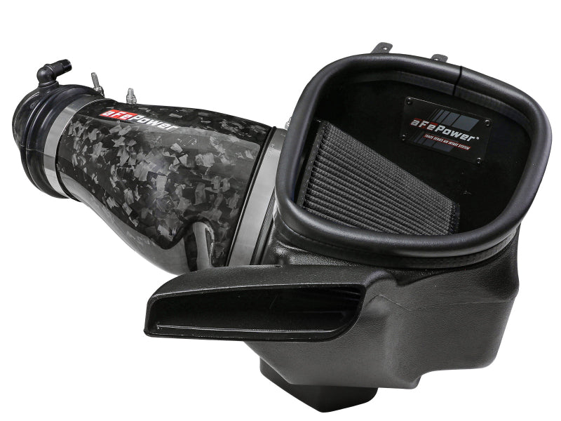 aFe Discount D aFe 2021 Dodge Durango SRT Hellcat Track Series Carbon Fiber Cold Air Intake System w/ Pro 5R Filter (57-10028K)