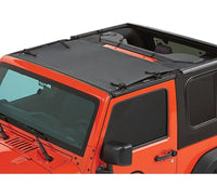 Bestop Bestop 07-18 Jeep Wrangler JK Sun Targa Bikini (Black Diamond) (52400-35)