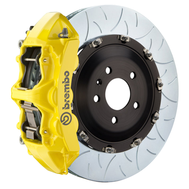 Brembo Brembo 14-17 SQ5 Front GT BBK 6 Piston Cast 380x34 2pc Rotor Slotted Type-3- Yellow (1N3.9051A5)