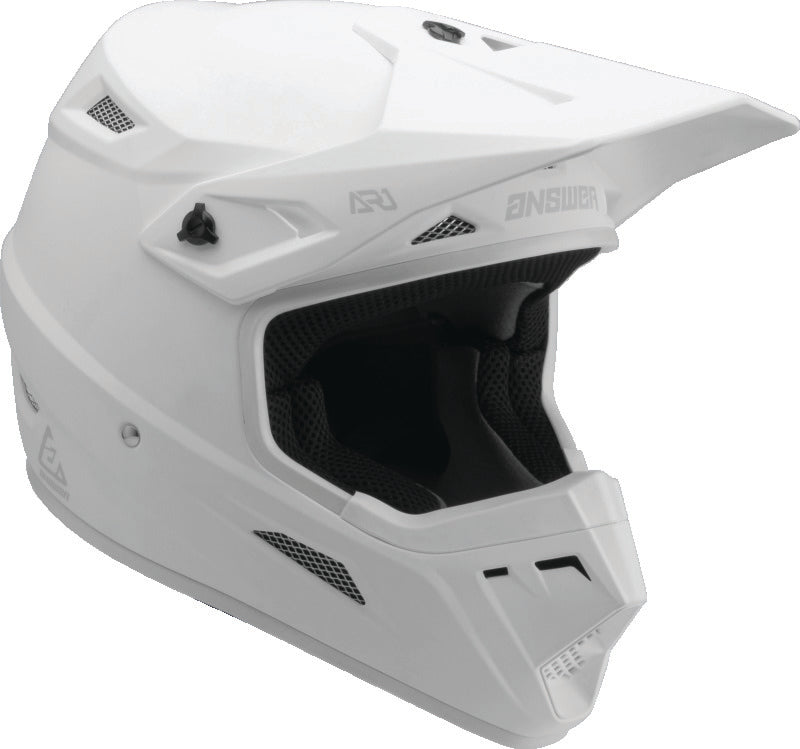 Answer D Answer AR1 Solid Helmet Matte White - XS (446259)