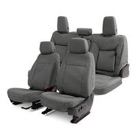 Covercraft Covercraft 21-24 Ford Expedition Endura PrecisionFit Custom Second Row Seat Covers - Silver/Silver (GTF4265ENSS)
