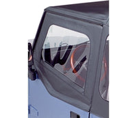 Bestop Bestop 88-95 Jeep Wrangler YJ Upper Fabric Doors (Square Upper Rear Corner Black Crush) (51782-01)