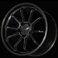 Advan B Advan RZ-DF2 for Porsche 20x10.0 / +40 Offset / 5x130 / 71.6mm Bore / Racing Titanium Black (YAF0K40PTB)