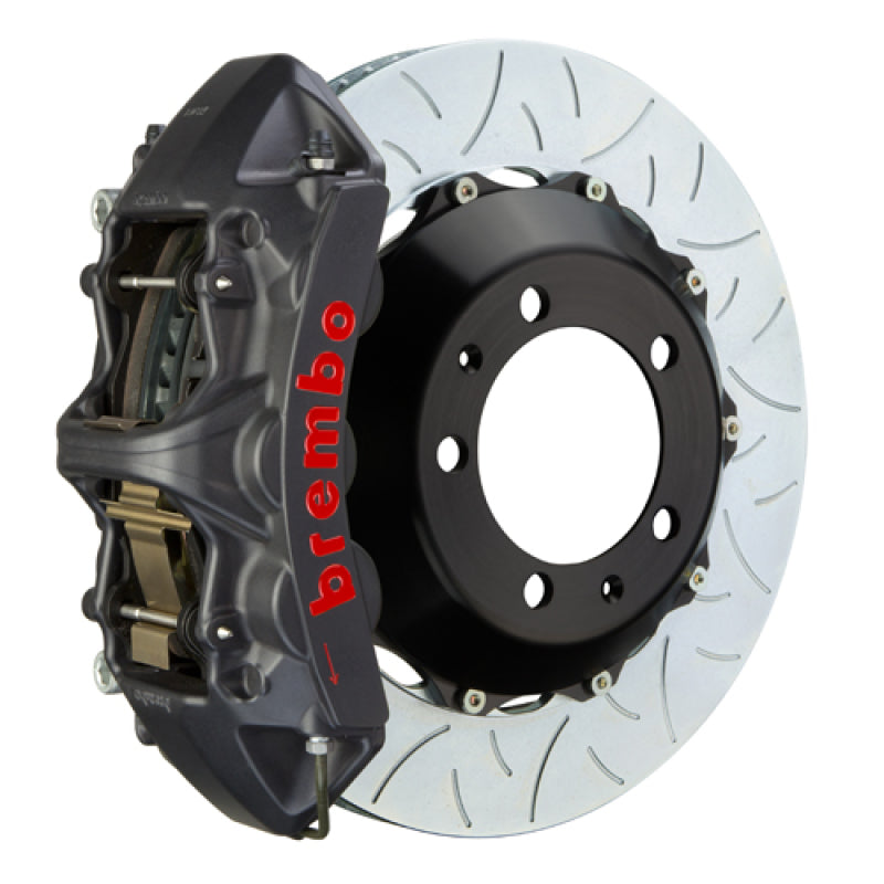 Brembo Brembo 92-00 Viper RT-10/GTS Front GTS BBK 6 Piston Cast 380x32 2pc Rotor Slotted Type-3-Black HA (1M3.9036AS)