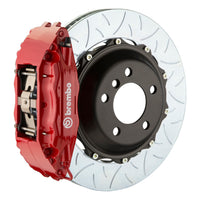 Brembo Brembo 94-04 Mustang (SN95) Front GT BBK 4 Piston Cast 2pc 355x32 2pc Rotor Slotted Type-3-Red (1B3.8001A2)