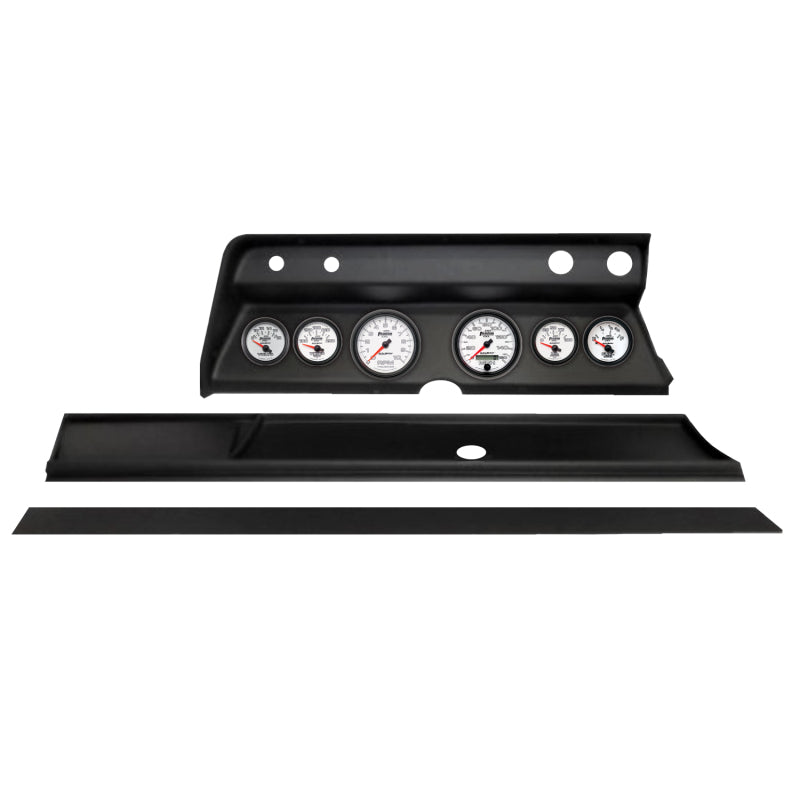 AutoMeter Autometer Phantom II Direct Fit Dash Kit 1967 Chevy Chevelle (2 x 3-3/8in. / 4 x 2-1/16in.) (2932-10)