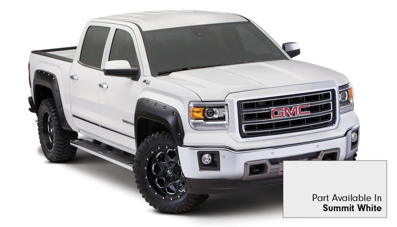 Bushwacker Bushwacker 19-21 Chevrolet Silverado 1500 Pocket Style Flares 4pc - Summit White (40927-14)