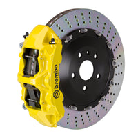 Brembo Brembo 10-12 Range Rover Front GT BBK 6 Piston Cast 405x34 2pc Rotor Drilled- Yellow (1N1.9519A5)