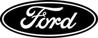Covercraft Covercraft UVS100 Custom Sunscreen with Black Ford Oval logo (UFF11004SV)