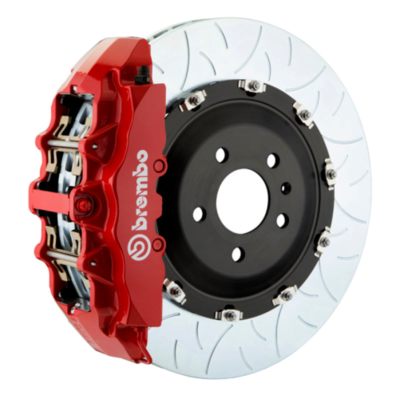 Brembo Brembo 15-20 RS3 Sportback Front GT BBK 6 Piston Cast 380x34 2pc Rotor Slotted Type-3-Red (1T3.9005A2)
