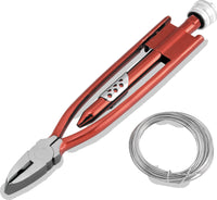 BikeMaster D BikeMaster 9in Safety Wire Pliers w/ Wire (151568)