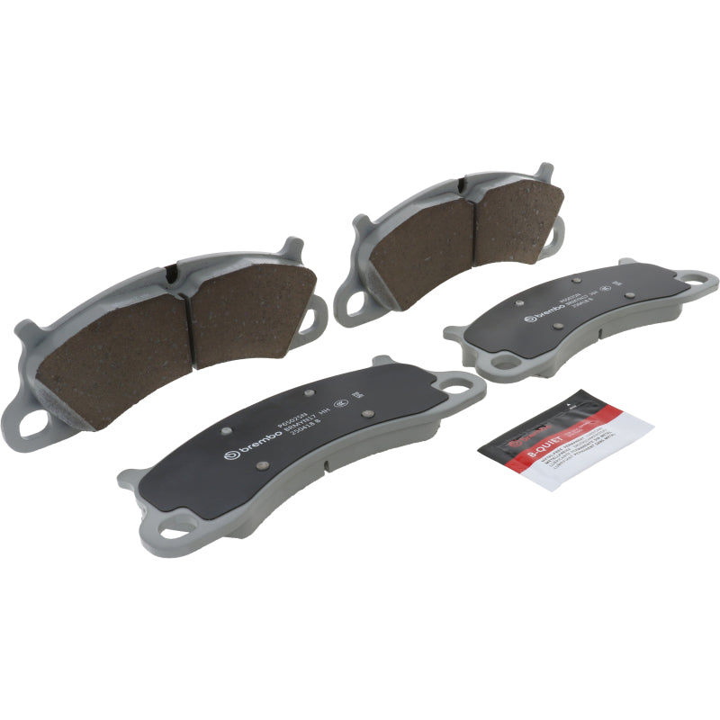 Brembo OE B Brembo 12-16 Porsche 911/2016 Boxster Front Premium NAO Ceramic OE Equivalent Pad (P65025N)