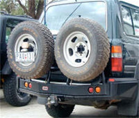 ARB ARB W/Carrier Rear Step Towbar Lhs Blk 80 Series (5711231)