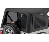 Bestop Bestop 97-02 Jeep Wrangler TJ Window Set (Black Denim) (58121-15)