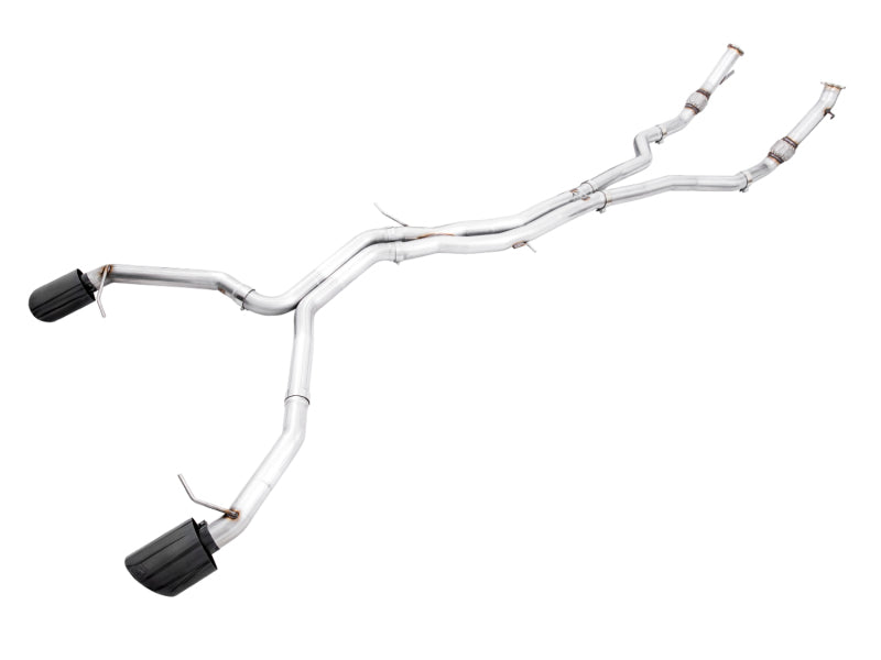 AWE Tuning AWE Tuning Audi B9.5 RS 5 Coupe Track Edition Exhaust - RS-Style Diamond Black Tips (3020-33123)
