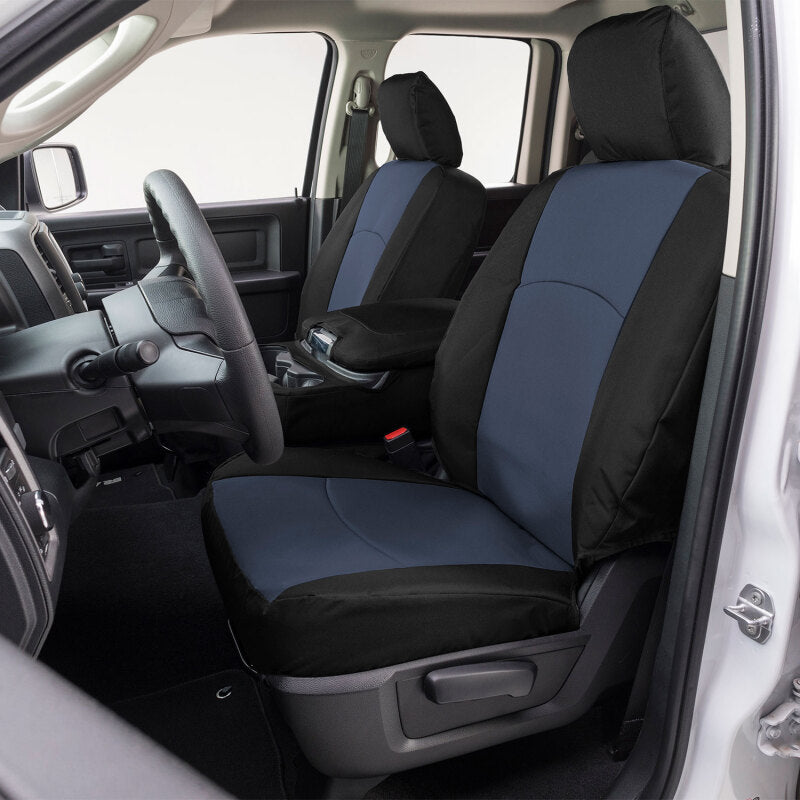 Covercraft Covercraft 20-24 Ford Explorer Endura PrecisionFit Custom Front Row Seat Covers - Blue/Black (GTF4184ABENDB)