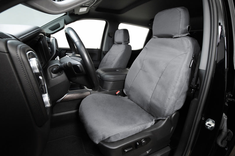 Covercraft Covercraft Waterproof Polyester SeatSaver Custom Second Row Seat Covers - Grey (SS7468WFGY)
