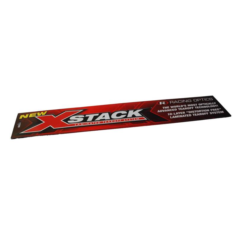 Bell Bell Se07 Tearoffs - Large Tab Racing Optics X Stack (10) 2Mil (10237C)
