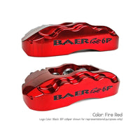 Baer Brakes Baer Brakes 73-76 Buick Century STD Studs 14in Pro+ Front SDZ Brake Kit - Fire Red (4301343FR)