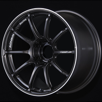 Advan Advan RSIII 18x8.5 / +38 Offset / 5x114.3 / 73mm Bore / Black Gunmetallic and Ring (YA38H38EBGR)