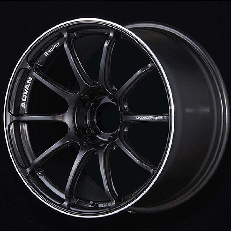 Advan Advan RSIII 18x7.5 / +48 Offset / 5x114.3 / 73mm Bore / Black Gunmetallic and Ring (YA38F48EBGR)