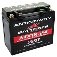 Antigravity Battery Antigravity XPS V-12 Lithium Battery - Left Side Negative Terminal (AG-YTX12-24-L)