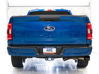 AWE Tuning AWE 21-25 Ford F150 (14th Gen Reg Cab) Cat-Back Exhaust - 4.5in Dual Side Exit Diamond Black Tips (3015-33145)