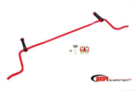 BMR 05-10 S197 Mustang Rear Solid 22mm Sway Bar Kit w/ Bushings & Billet Links - Red - SB023R