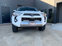 Cali Raised Cali Raised 14-24 Toyota 4Runner 32In Hidden Grille LED Light Bar Brackets - One Combo Beam (CR2486)