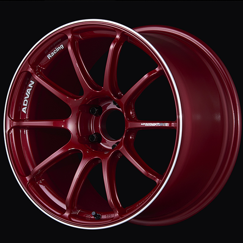 Advan Advan RSIII 18x7.5 / +48 Offset / 5x112 / 66.5mm Bore / Racing Candy Red and Ring (YA38F48MCRR)