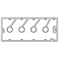 Cometic Gasket Cometic Cosworth BD Series .060in AFM Camshaft Housing Gasket (C4886)