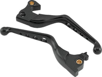 Bikers Choice AA Bikers Choice 14-22 XL Black O Series 4 Hole Lever Set (490978)