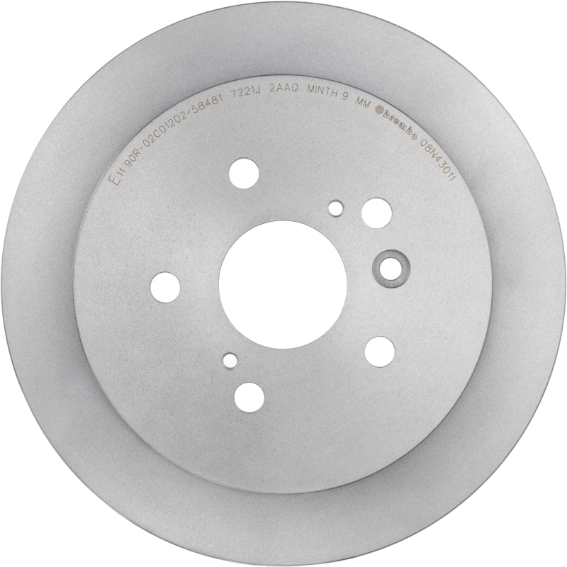 Brembo OE Brembo 2016 Toyota Venza Front UV Coated Rotor (08.N430.11)