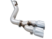 AWE Tuning AWE Tuning 4th Gen GM 1500 5.3L 0FG Cat-Back Dual Side Exit (Flat Bumper) - Chrome Tips (3015-22207)