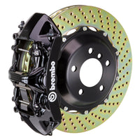 Brembo Brembo 04 360 Challenge Stradale Fr GT BBK 6Pis Cast 380x32 2pc Rotor Drilled-Black (1M1.9013A1)