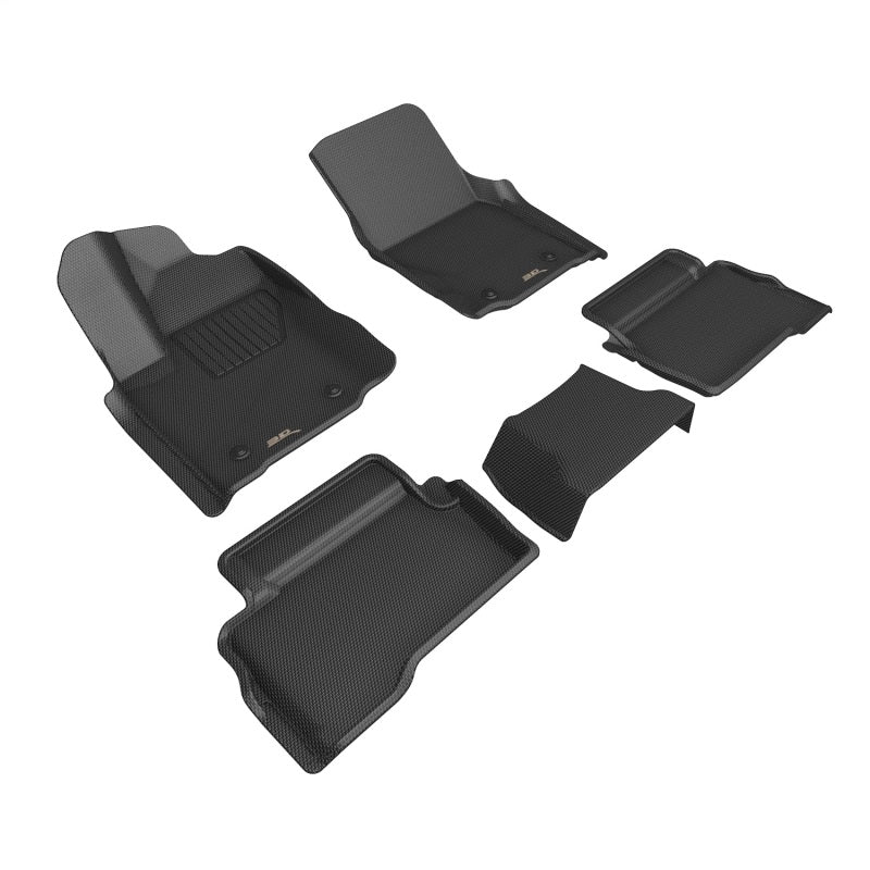3D MAXpider 3D MAXpider 24 Toyota Tacoma Double Cab Kagu R1 R2 - Black (L1TY32201509)