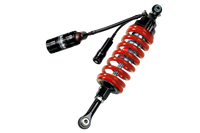Bitubo Suspension Bitubo CLU3 Monoshock Adjustable: Hydraulic Spring Preload, Reb., Double Comp., Length, Red Spring (Y0145CLU31)