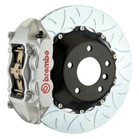 Brembo Brembo 06-11 ML320 Rear GT BBK 4 Piston Cast 380x28 2pc Rotor Slotted Type3-Silver (2P3.9008A3)
