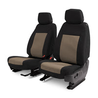 Covercraft Covercraft 21-24 Dodge Durango Endura PrecisionFit Custom Front Row Seat Covers - Tan/Black (GTD4271ABENTB)