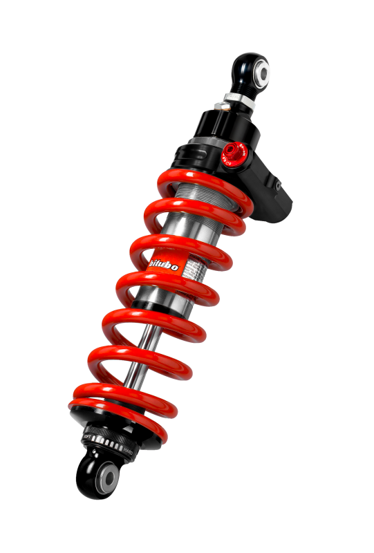 Bitubo Suspension Bitubo XZEV Monoshocks Adjustable: Hydraulic Spring Preload, Rebound, Length, Red Spring (K0106XZE31V2)