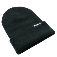 AutoMeter B Autometer Black Fold Cuff Knit Hat (0443)
