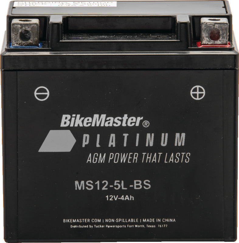 BikeMaster G BikeMaster AGM Battery - MS12-5L-BS (780737)