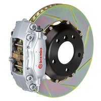 Brembo Brembo 03-08 SL500 Rr GT BBK 4 Pist Cast 2pc 328x28 2pc Rotor Slotted Type1-Silver (2C2.6006A3)