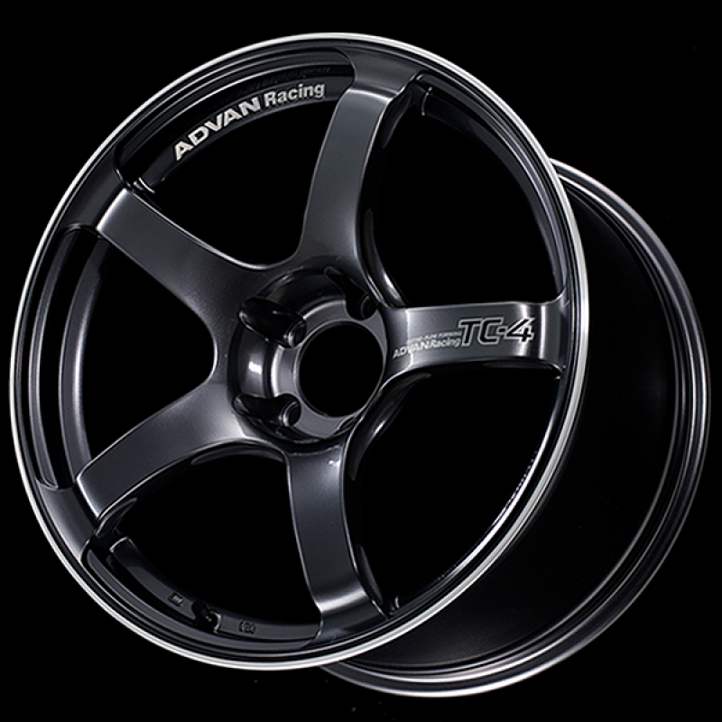 Advan Advan TC4 16x6.5 / +37 Offset / 4x100 / 63mm Bore / Racing Gunmetallic and Ring (YAD6D37AGMR)