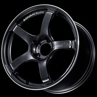 Advan Advan TC4 16x6.5 / +37 Offset / 4x100 / 63mm Bore / Racing Gunmetallic and Ring (YAD6D37AGMR)