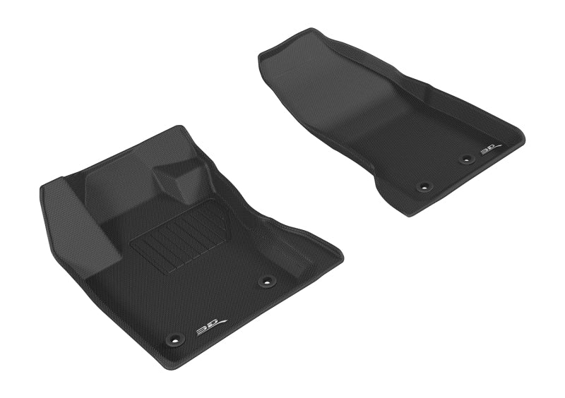 3D MAXpider 3D MAXpider 2015-2020 Jeep Renegade Kagu 1st Row Floormat - Black (L1JP01311509)