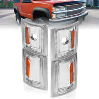ANZO ANZO 1994-1998 Chevrolet Blazer Corner Lights Clear Lens w/ Amber Reflector (521041)