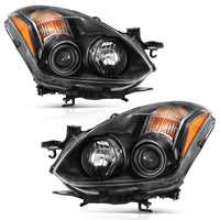 ANZO ANZO 2010-2013 Nissan Altima Projector Headlight Black (Halogen Type) (121548)