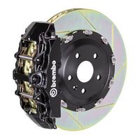 Brembo Brembo 15-19 Golf R Front GT BBK 6 Piston Cast 380x34 2pc Rotor Slotted Type1-Black (1T2.9004A1)